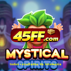 todos resultados da lotomania
